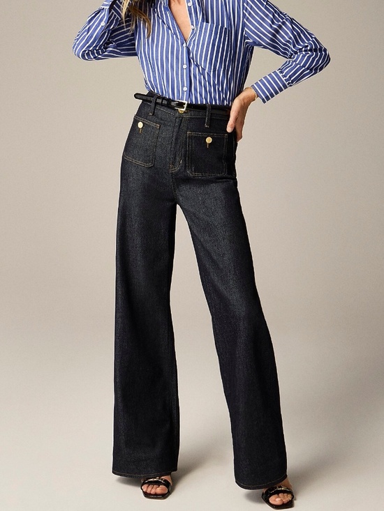 J. Crew Denim - J. Crew Sailor Denim Trouser in Rinse Wash